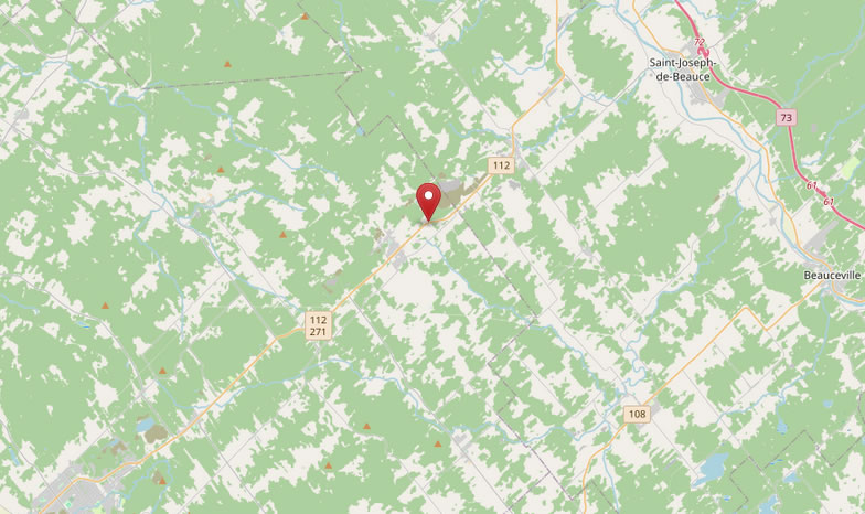 Carte de localisation de la municipalité